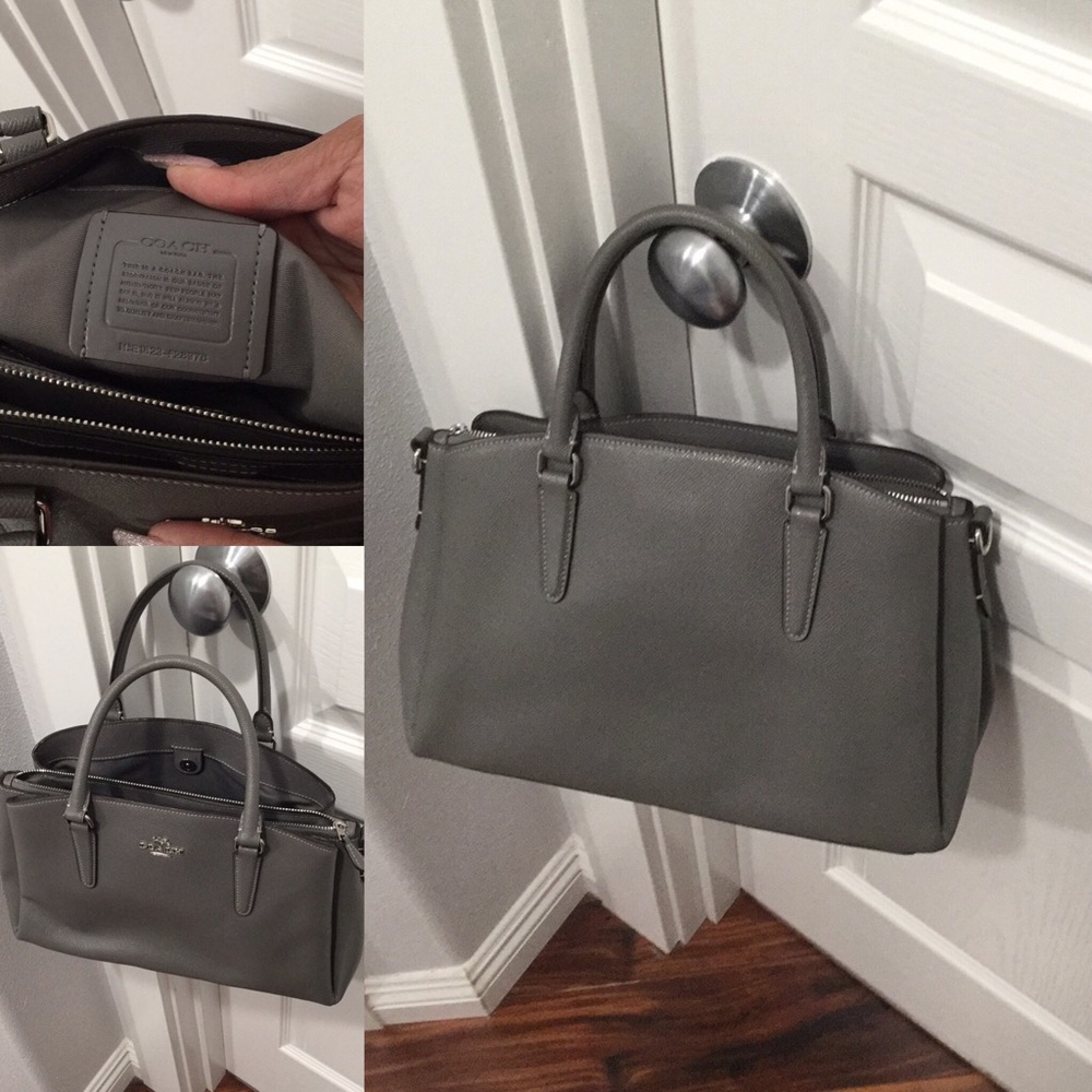Handbag coach with the long body strap- crossover